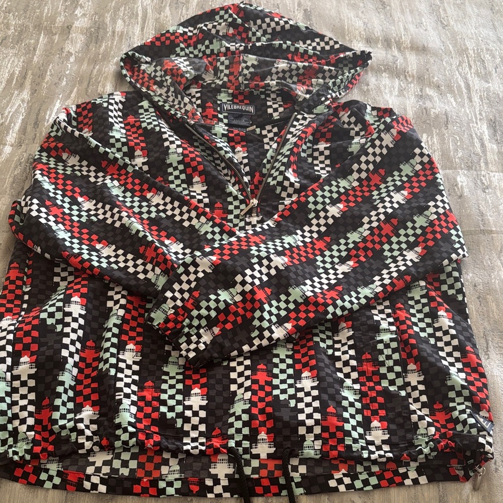 Vilebrequin Checkered Hoodie - Packable